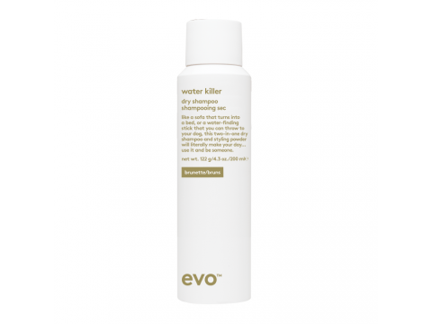 Evo Water Killer Dry Shampoo Brunette Sausas šampūnas 200ml Evo Water Killer Dry Shampoo Brunette Sausas šampūnas 200ml